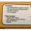 Plasticolor Gmc Heavy Duty Front 12 X 23 Mud Guards,