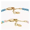 FOSSIL Gold-Tone Brass Beaded Bracelet Set