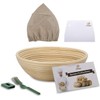 Round Bread Proofing Basket 10 inch Large Banneton Proving Basket