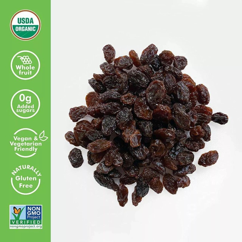 Sun-Maid Organic Raisins, 32 Ounce (2 Count)
