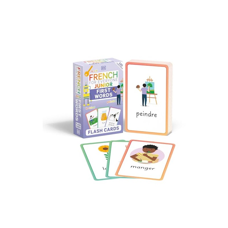 French for Everyone Junior First Words Flash Cards