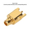 10Pcs MMCX JE Connector Solder 3 Pin for PCB Earphone
