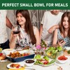 Bionutrio 6 oz Paper Bowls Compostable, 200 Pack Small Disposable
