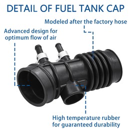Air Intake Hose compatible for 1999-2004 Nissan Frontier / 2000-2004 Nissan Xterra V6 3.3L Air Flow Meter Boot Duct Tube Replaces #16578-4S100