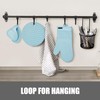 Rorecay 6pcs Oven Mitts and Pot Holders Sets, Extra Long