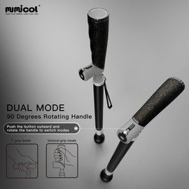 Mumicol Canes for Women for Stability, Walking Cane for Men, Folding Canes for Women Adjustable for Travel, Dual Modes Handle (Sticks or Canes) with Daily Pill Box (Black)