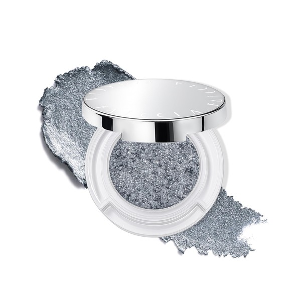 Jutqut Single Color Highlighter Eyeshadow, Long-lasting Pigmented Sparkle Eye Shadow
