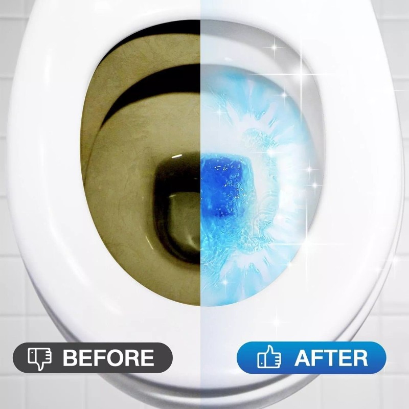 Vacplus Automatic Toilet Bowl Cleaner Tablets Bathroom Toilet Tank Cleaner