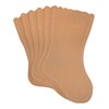 Rayher 67321521 Kraft Paper Christmas Stockings, 27.5 x 18 cm,