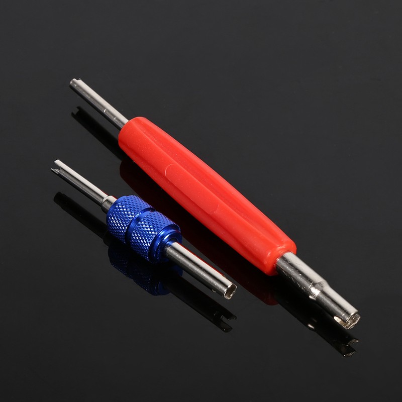 102pcs Assortment A/C R134a/R12 Refrigeration Tire Valve Stem Cores Tool