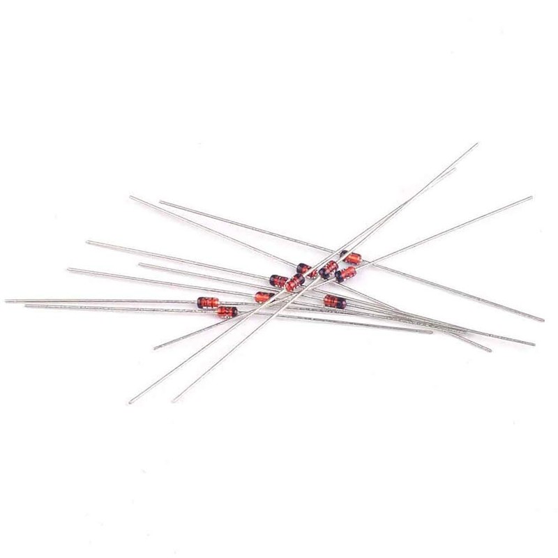 Hailege 100PCS 1N4148 IN4148 DO-35 Fast Switch Diode 100V 200mA