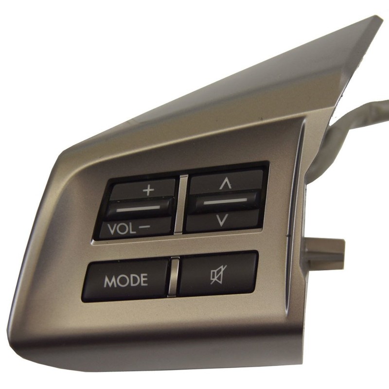 Subaru 2012-2013 Legacy/Outback Black Metal Push Button Steering Wheel Audio