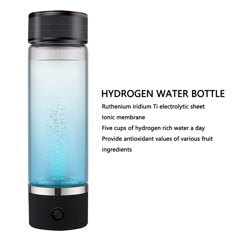 Hydrogen Water Bottle Portable Generator Ionizer Machine Health Cup for
