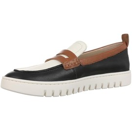 Vionic Women's Uptown Loafer, Black Multi Leather, 10