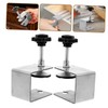 IWOWHERO 4Pcs Stainless Steel Adjustable Drawer Face Clamps Versatile Clamps