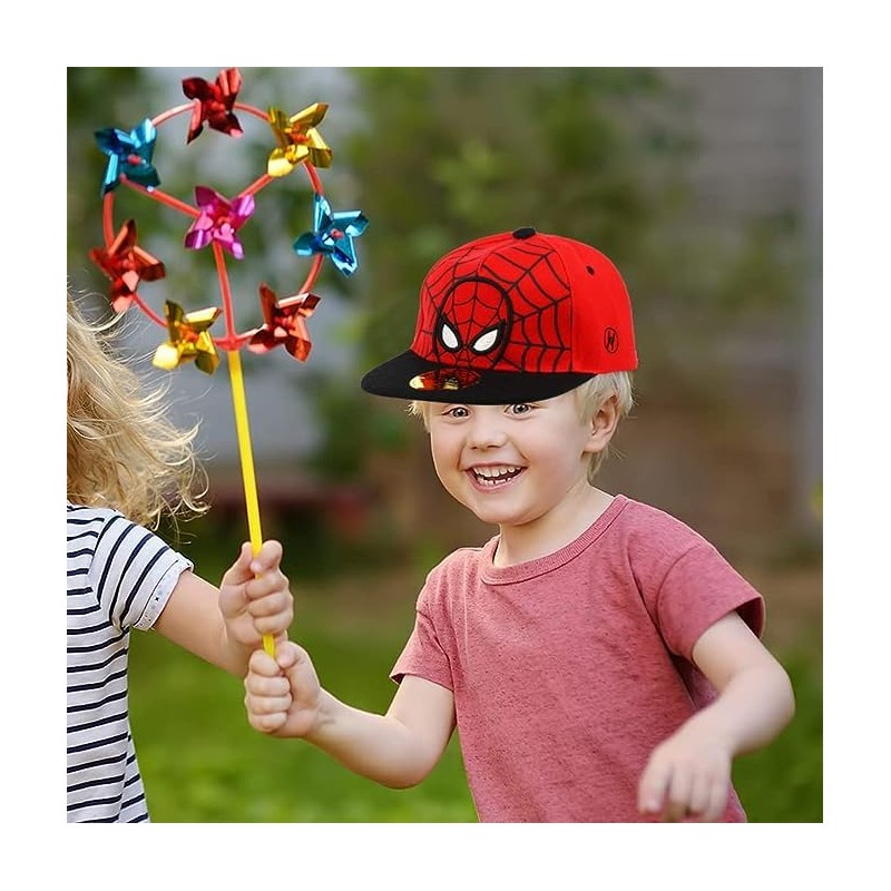 S-uperheld Baseballkappe, 2PCS Baseball Cap Cartoon Kinder Cap Avengers Sonnenschutz
