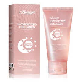 Mascarilla facial reafirmante iluminadora con colágeno hydra acneica
