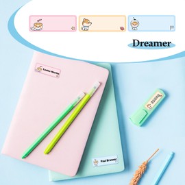 NIIMBOT Name Stickers Children's School for School Supplies and Pens, Labels for D11/D110/D101 Label Printer, Waterproof Name Tags for Nursery and School (Dreamer)