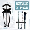 Cross Country Skis and Poles Holder, Universal Ski Pole Clips