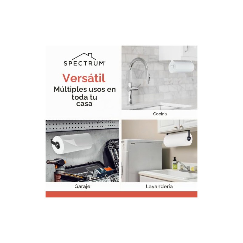 Spectrum - Soporte para Toallas de Papel diversificado para Pared,