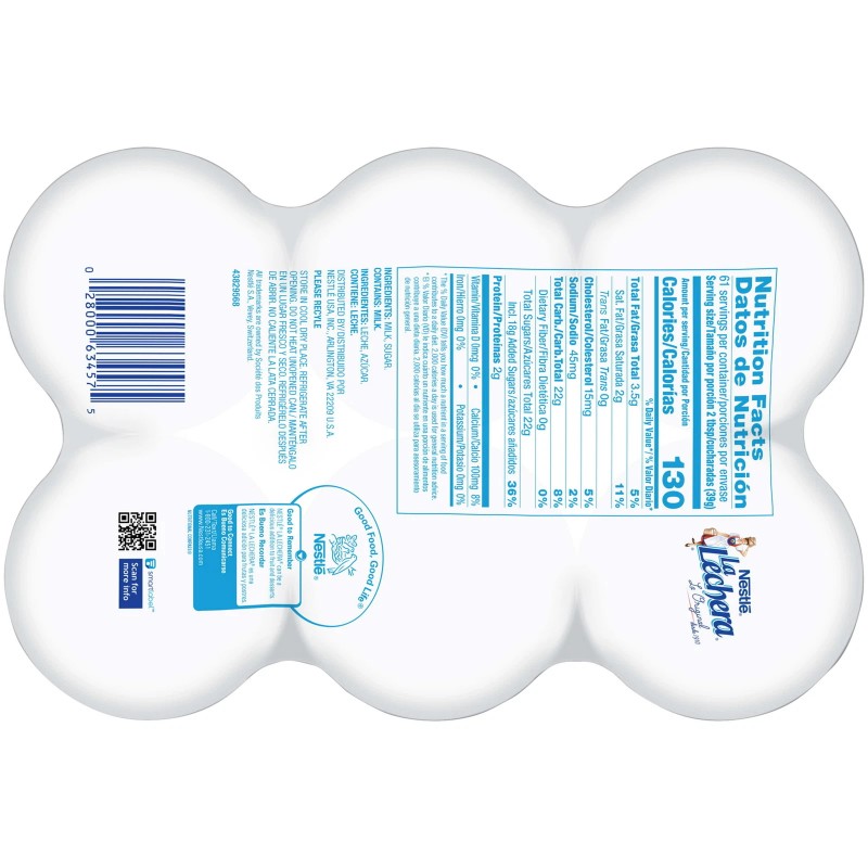 Nestlé Nestle La Lechera Sweetened Condensed Milk Cans 5.25 lb