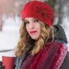 Ruphedy Womens Wool Berets French Beret Beanie Winter Hats Hy022