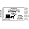 Amish Pie Filling - TWO 32 Oz Jars (Blueberry NSA)
