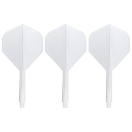 Condor Zero Stress Flight System - Standard White - Dart Flights Medium