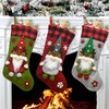 Zokbom Christmas Stockings, 3 Pack 19'' Gnome with with Snowflake