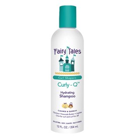 Fairy Tales Curly Q Hydrating Shampoo for Curly and Multi-Cultural Hair - Paraben, Sulfate, Gluten and Nut Free - 12 oz | Fairy Tales