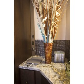 Task Lighting TR Series Angle Power Strip, 24 inch, 2 Dual Receptacles, White