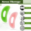 Zyghjort 2-Pack Guasha Massage Tools with Handles – Green &