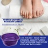 ForPro Universal Pedi Bath Liners - 50% THICKER - Fit
