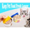 Comtim Cat Food Can Lids, Silicone Small Pet Food Can