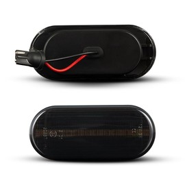 LED Side Indicator Black Smoke Compatible with G o l f B o r a P o l o L u p o o o