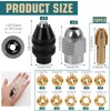 YENOVO 25 Pcs Drill Chuck Collet Set Compatible with Dremel