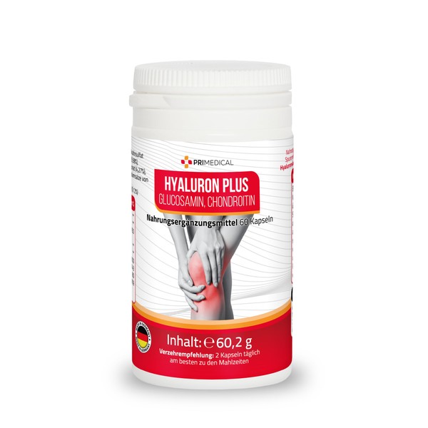 Glucosamine Condroitin Hyaluronic Acid Plus Capsules High Dose with Vitamin