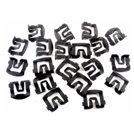 Online Auto Supply Ford Windshield & Rear Window Trim Molding Clips- 1965-1993- Qty.20- #026