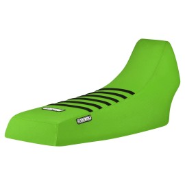 Yamaha 1987 - 2006 YAMAHA Banshee Gripper SEAT COVER All Green w/ Black Ribs #112