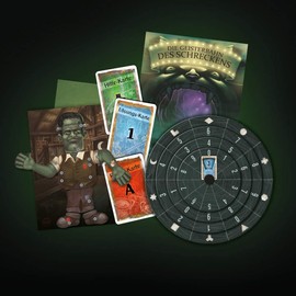 KOSMOS KOSMOS 697907 EXIT - Das Spiel - Die Geisterbahn des Schreckens, Level: Einsteiger, Escape Room Spiel, EXIT Game für 1 bis 4 Spieler ab 10 Jahre, EIN einmaliges Gesellschaftsspiel