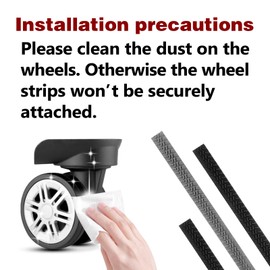 POMFAEE 8pcs Luggage Wheels Covers, Suitcase Wheel Covers, Luggage Wheel Protector, Waterproof, Noise Reducing Protectors for Carry-Ons, Universal Fit, Essential Travel Accessories, Orange Y