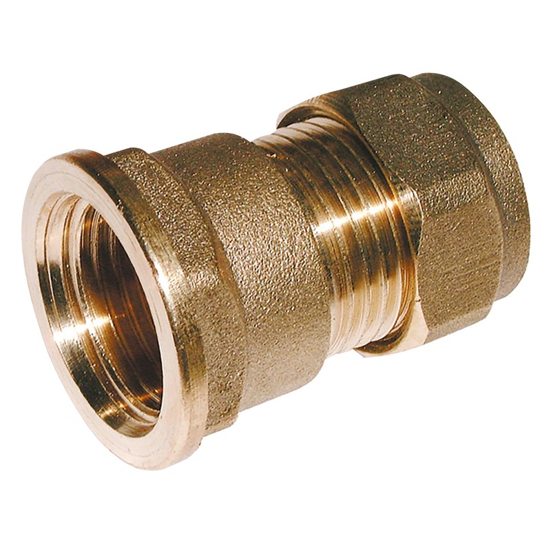 hep® 22mm Compression by 3/4" BSP Brass Female Iron Coupler