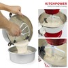 KITCHPOWER 6 Quart Flex Edge Beater for KitchenAid Bowl-Lift Stand