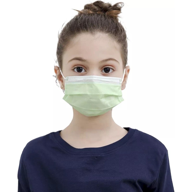 Iheyi Vanecia - Mascarillas Desechables Para Niños, 30 Unidades, C