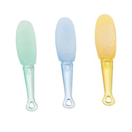 Baluue 3pcs Foot Rasp Files for Dead Skin Removal Callus Remover Comfortable Grip Lightweight Exfoliating Tool for Smooth Feet Random Color