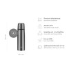 alfi ISOTHERM PERFECT AV 500 ml, Cool Grey Matt, Stainless