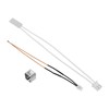 1 Set Keramik Heizung Thermistor Temperatursensor für 3D-Drucker-Extrusionsgeräte-Zubehör Metall-Halteklammer kompatibel