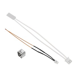 1 Set Keramik Heizung Thermistor Temperatursensor für 3D-Drucker-Extrusionsgeräte-Zubehör Metall-Halteklammer kompatibel mit BB X1 Carbon X1-Carbon Combo