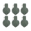 6PCS Kids Hand Grenades Toy with Realistic Sound Light Effect