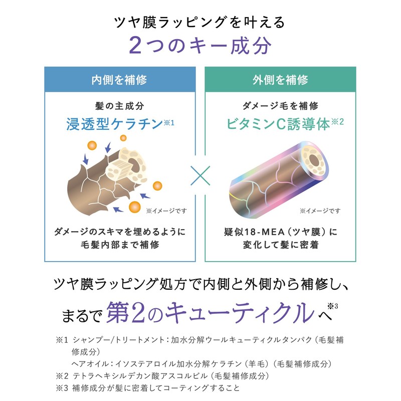 Qurap Curup | Shampoo [Wrapping Moist] Amino Acid Shampoo Damage